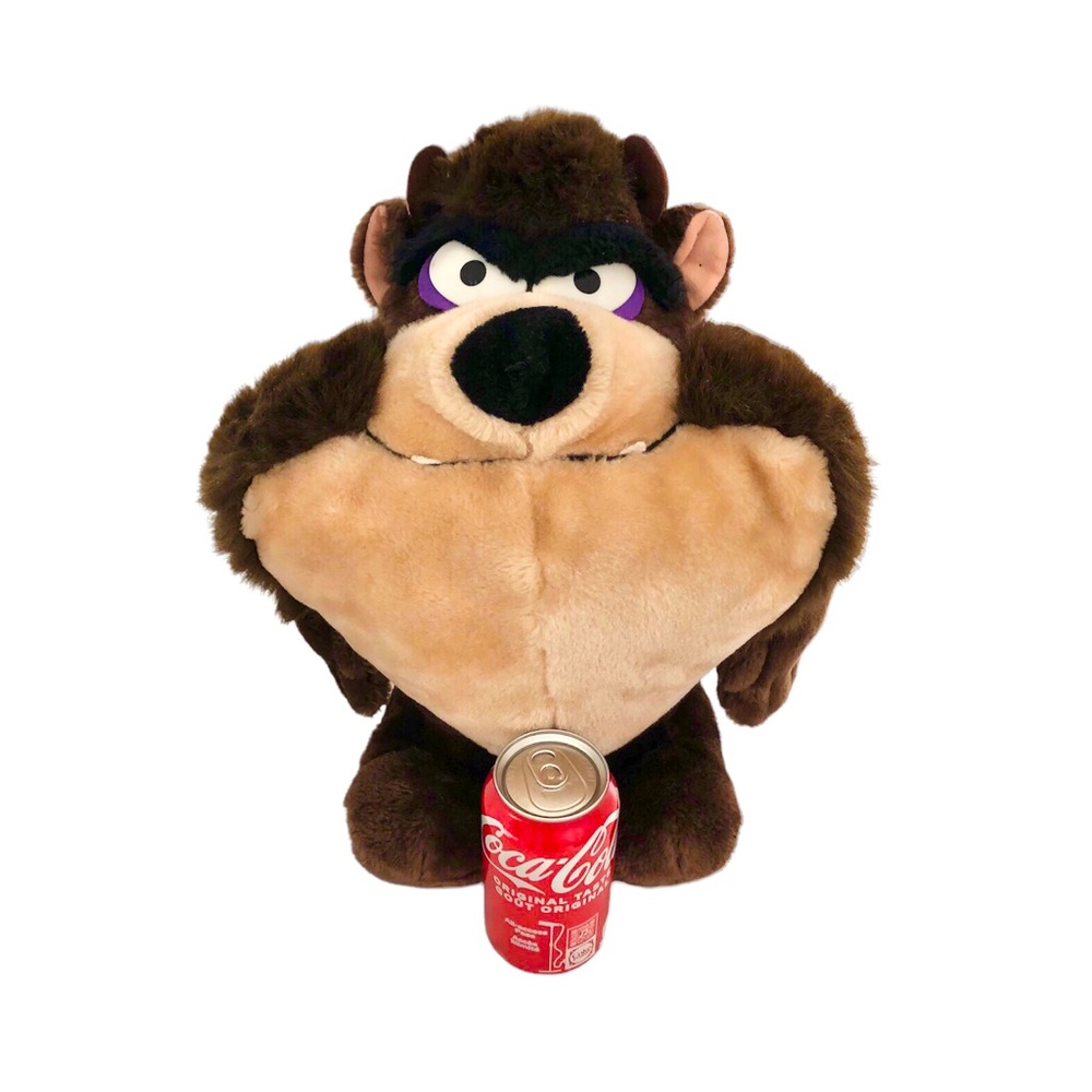 Vintage 1993 Warner Bros 15” Tazmanian Devil 24K Special Effects Plush